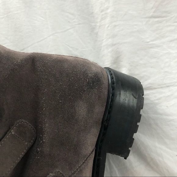 STUART WEITZMAN Jitterbug Suede Boot Seal 8 - Picture 7 of 16